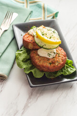 Crab Cakes Tartar Sauce