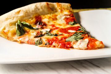Margherita Pizza Slice