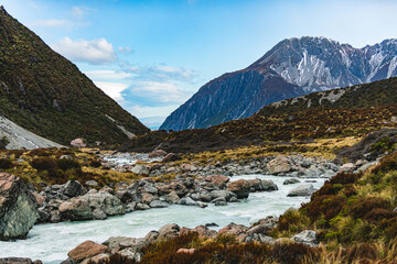 mountain river in the mountains