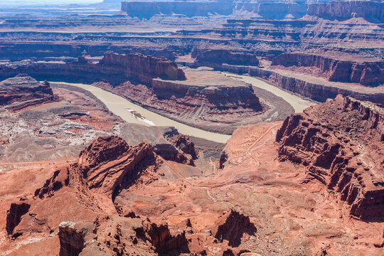 View of the Colorado River from Dead Horse Point