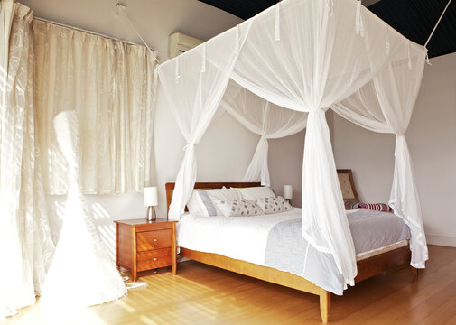 Luxurious Airy Bedroom Interior