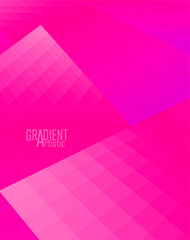 Abstract perspective background with geometric shapes and gradient color design.