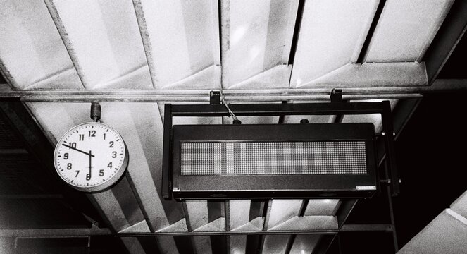 underground clock