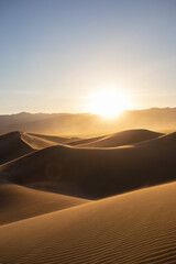 Fototapeta na wymiar Beautiful Sunset in the Desert