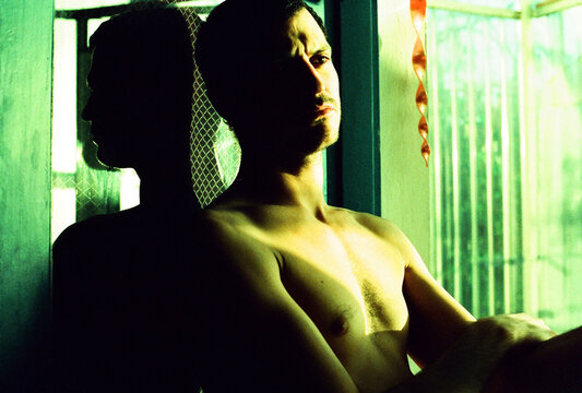 Melancholic Man Portrait