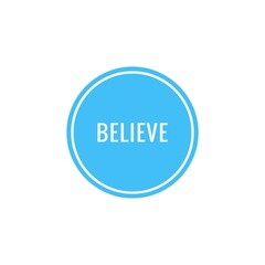 Quote illustration about believe in yourself
