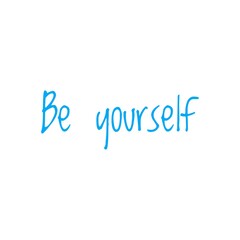 Quote illustration about believe in yourself
