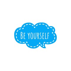 Quote illustration about believe in yourself