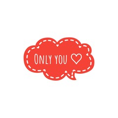 Love quote illustration