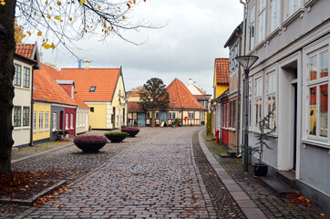 Fototapeta na wymiar Denmark - Odense Old Town