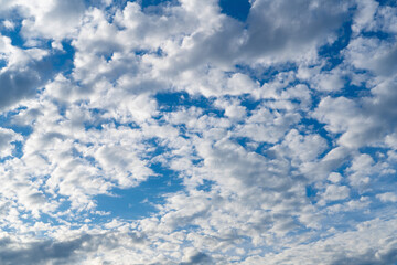 blue sky with clouds