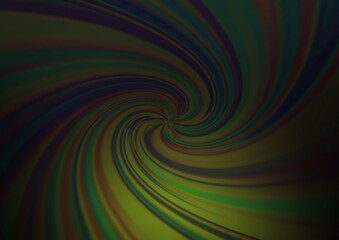 Dark Green vector glossy bokeh pattern. Colorful illustration in abstract style with gradient. A completely new template for your design.