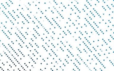Light BLUE vector texture in triangular style. Decorative design in abstract style with triangles. Smart design for your business advert.