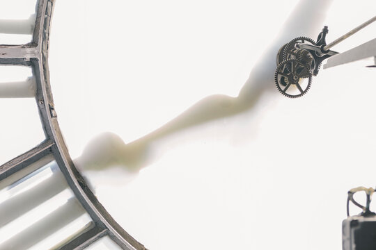Inner Working Mechanisms and Gears of a Classic Tower Clock