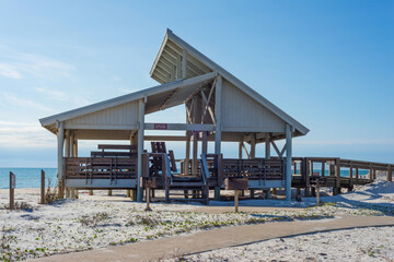Picnic Pavilion on the Beach