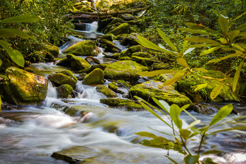 Boogerman Trail in Catalooche Valley, North Carolina