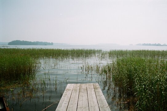 Lake Onega view, Russia