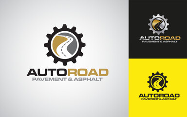 Illustration graphic vector of Asphalt repair logo design