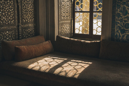 Interior of the traditional house in Turkey