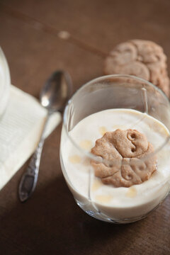 Xmas Kardamom-Mascarpone Mousse in glass