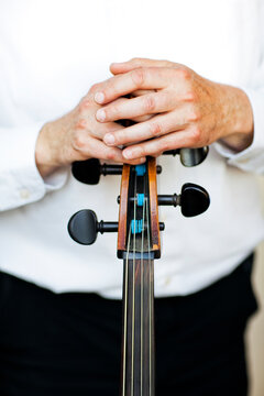 Hands of Cello Player