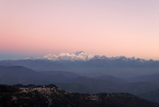 Mt. Kanchenjunga at dawn