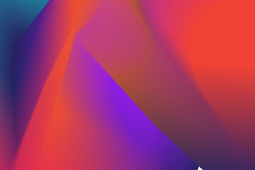Abstract red, orange, green background design