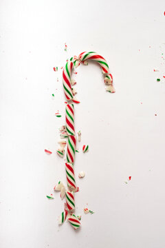 Concept: Smashed Candy Cane - Naughty!