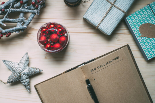 Making the New Year's resolutions list