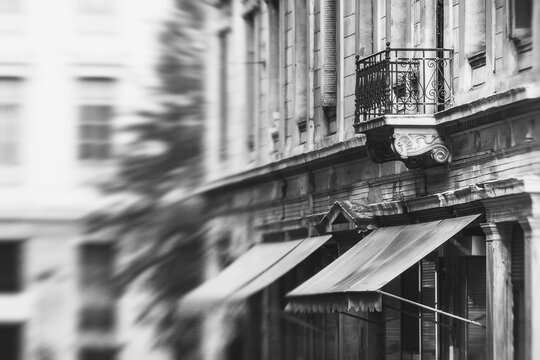 Balcony of a Neoclassic Building in Athens