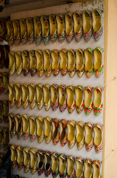 A shoes shop in Amritsar ,ind