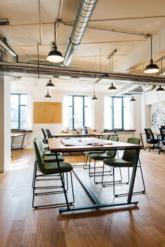 Bright Naturally-Lit Office