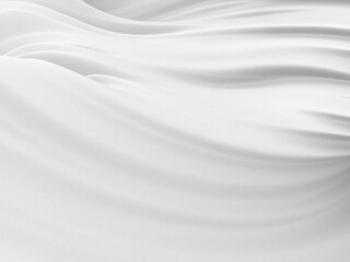 Obraz na płótnie Canvas White abstract liquid wavy background