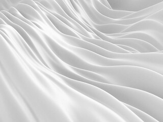 Obraz premium White abstract liquid wavy background