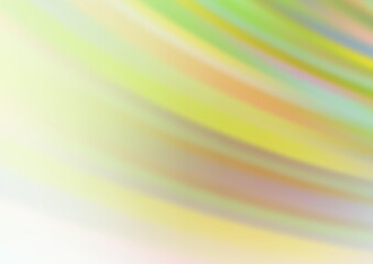 Light Green, Yellow vector backdrop with long lines. Blurred decorative design in simple style with lines. Smart design for your business advert.