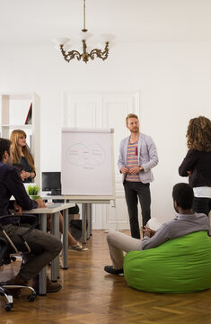 Business Meeting in the Office