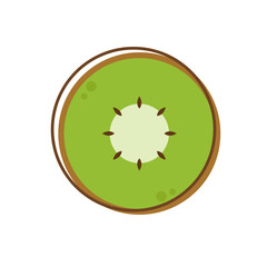 kiwi vector. kiwi symbol. kiwi on white background. logo design.