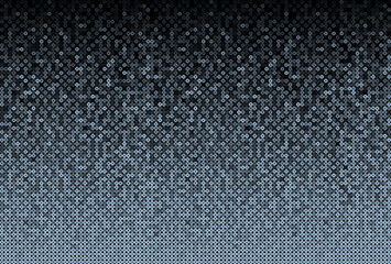 Background made of blue sequins, glitters dots