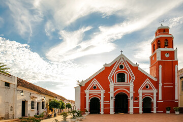 Iglesia de San Francisco (Church of Saint Francisco), Santa Cruz de Mompox, Colombia, World...