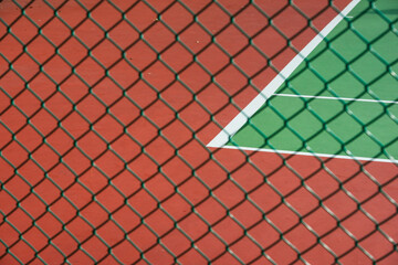 All-weather tennis court