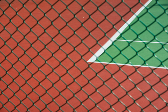 All-weather tennis court