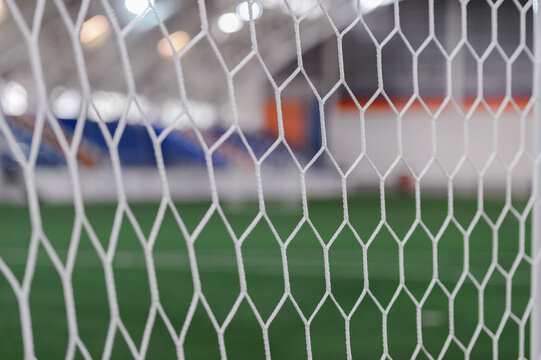 At soccer football stadium