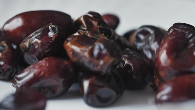 Date fruit in a white background - 9