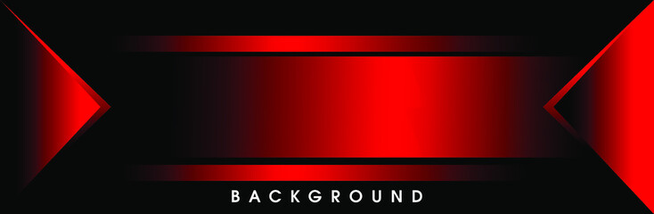 abstract background with red stripes design vector. Stock black and red background vector