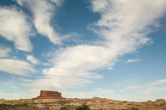 lone bluff outside of Moab Utah