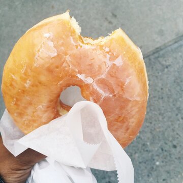 Huge Glazed Donut