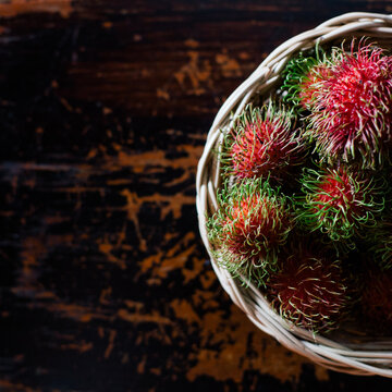 Fresh rambutan from Thailand