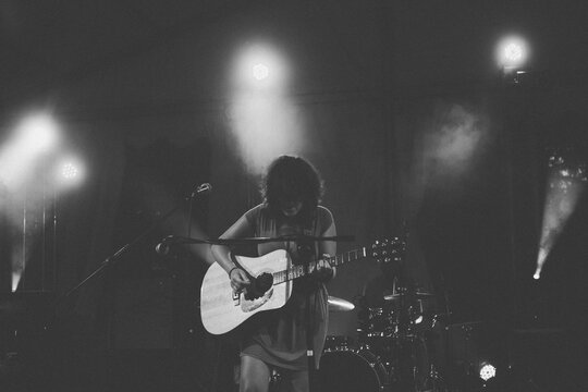 Musician in stage