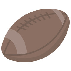 
Rugby icon in isometric vector 
