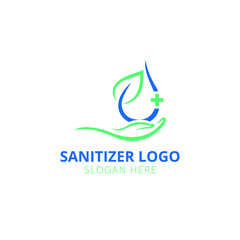 Creative Hand Sanitizer Business Logo Design